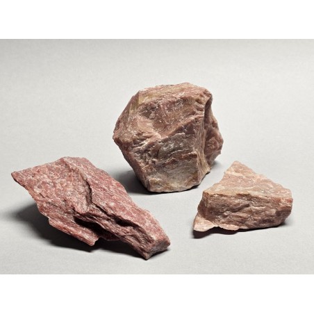 Jaspe rosa - mineral en bruto