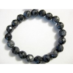 Pulsera larvikite bola facetada 10mm