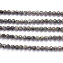 Larvikite hilo bolas lapidadas 6mm