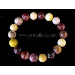 Pulsera mookaita bola de 10mm