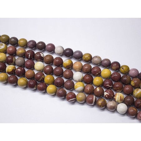 Hilo jaspe mokaita bola de 10mm