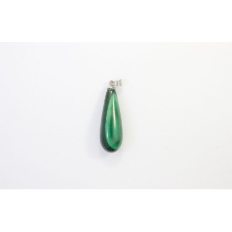 Malaquita colgante lagrima 10x28mm