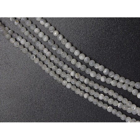 Hilo nacar blanco bola de 2mm