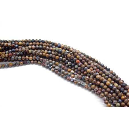 Pietersita hilo bolas 4mm
