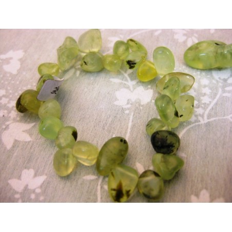 Pulsera hojas prehnita