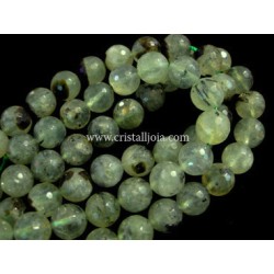 Prehnita hilo bolas lapidadas 10mm