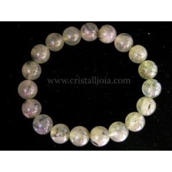 Pulsera prehnita bola de 10mm