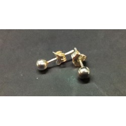 Plata pendiente bola 4mm