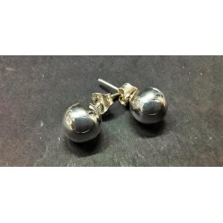 Plata pendiente bola 8mm