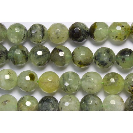 Prehnita hilo bolas lapidadas 12mm