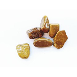 Canto rodado de jaspe amarillo