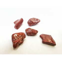 Canto rodado de jaspe rojo Brasil