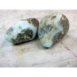 Canto rodado de larimar