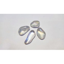 Canto rodado de cuarzo cristal aqua aura