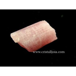 Turmalina rosa punta bruto