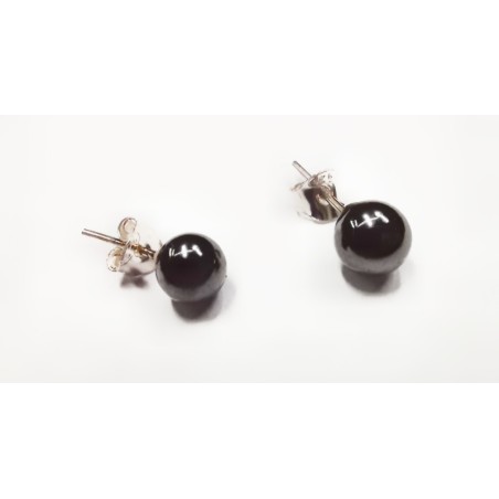 Hematite pendiente bola 6mm