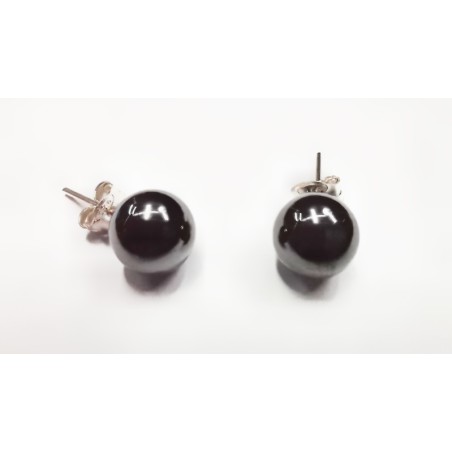 Hematite pendiente bola 8mm