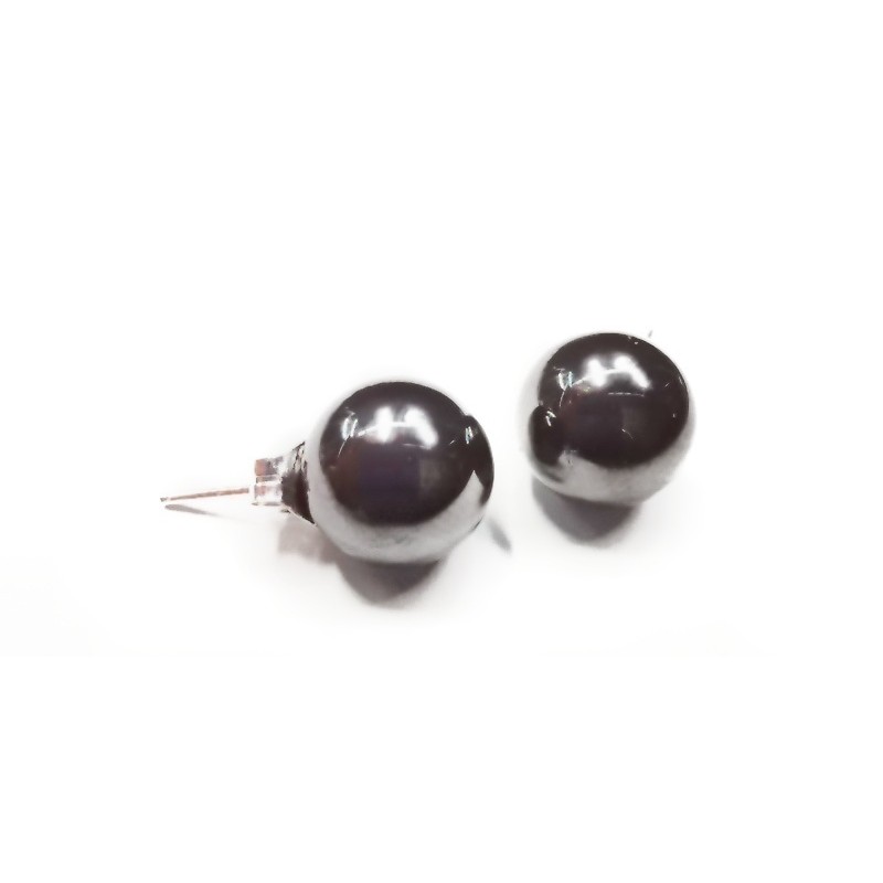 Hematite pendiente bola 10mm