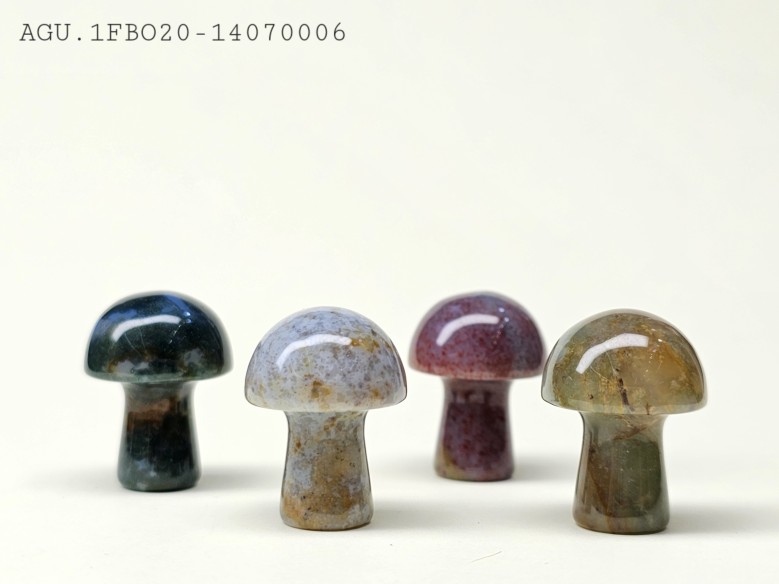 Figura seta mineral ágata india