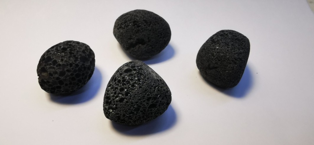 Canto rodado de lava basaltica Tamaño 3