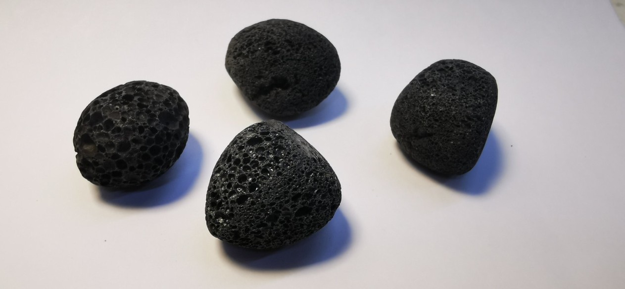 Canto rodado de lava basaltica Tamaño 3