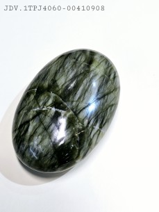 Piedra forma jabón masaje mineral jade verde