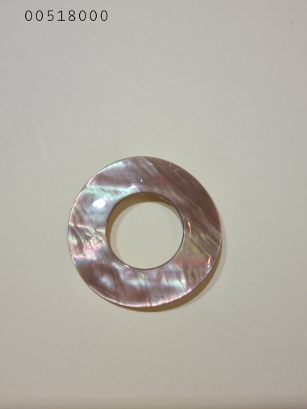 Brown mother-of-pearl disc pendant at Cristalljoia Barcelona