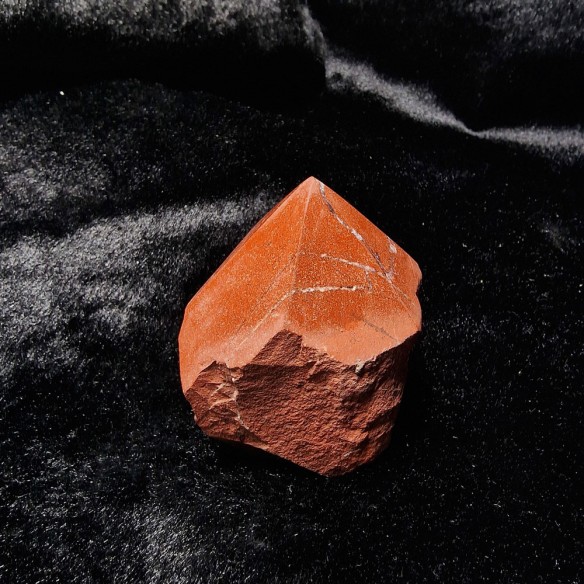 Punta pulida jaspe rojo