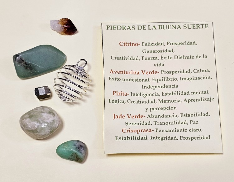 Pedres de la sort a Cristalljoia Barcelona