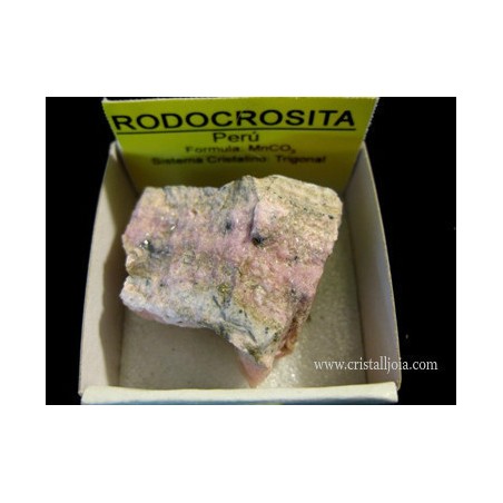 Mineral de coleccion 4x4 rodocrosita