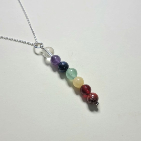 Colgante bola 6mm de chakras
