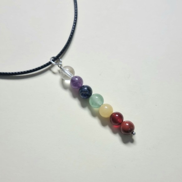 Colgante bola 6mm de chakras