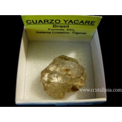 Mineral de coleccion 4x4 cuarzo yacare o elestial