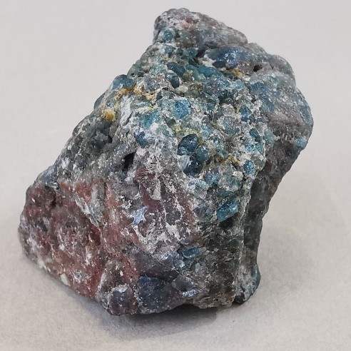 Dark blue apatite mineral for collection – Madagascar