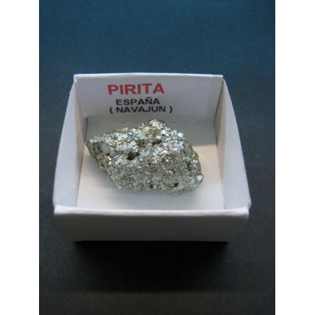 Mineral de coleccion 4x4 pirita chispa