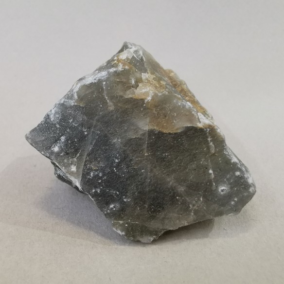 Gray aragonite mineral for collection – Peru at Cristalljoia
