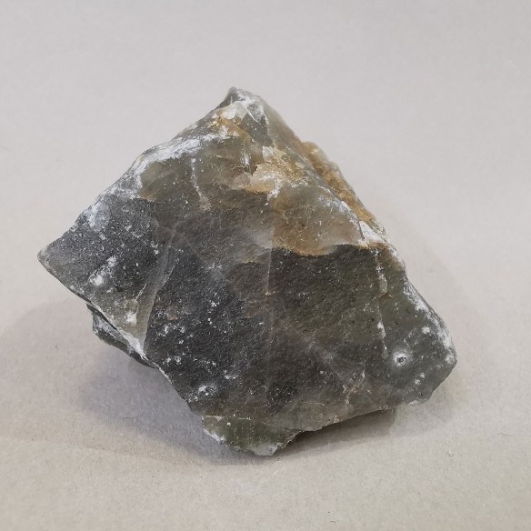 Gray aragonite mineral for collection – Peru at Cristalljoia