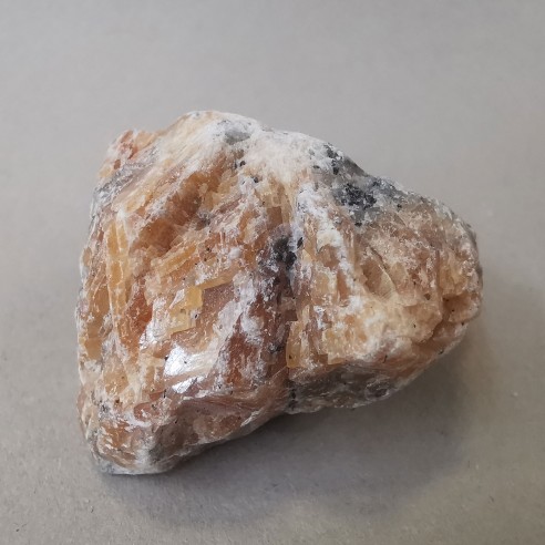 Orchid calcite mineral for collection – Mexico at Cristalljoia