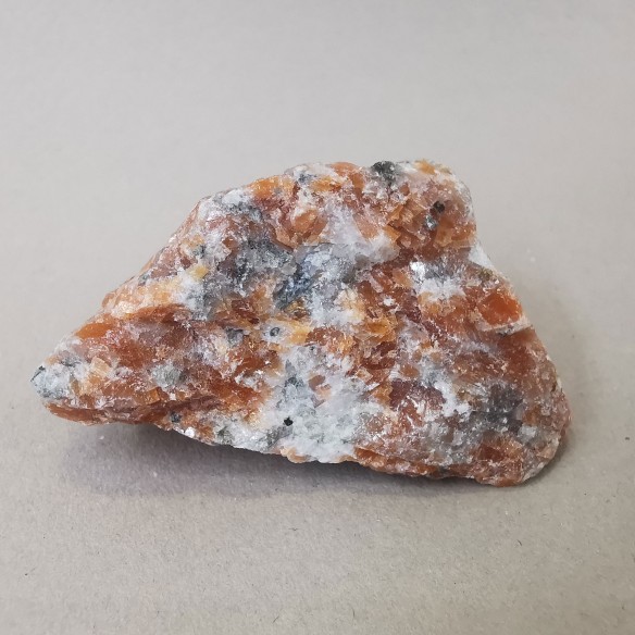 Orchid calcite mineral for collection – Mexico at Cristalljoia