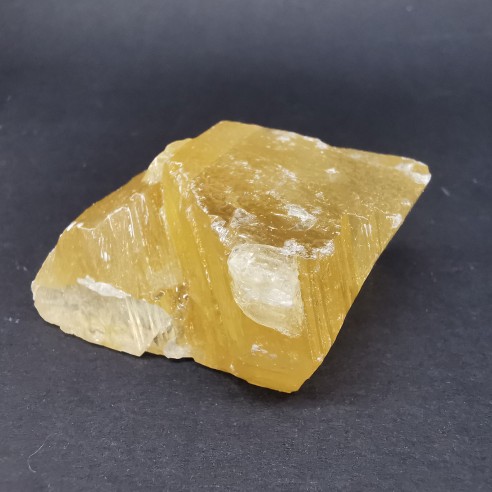 Honey calcite mineral for collection – Mexico at Cristalljoia