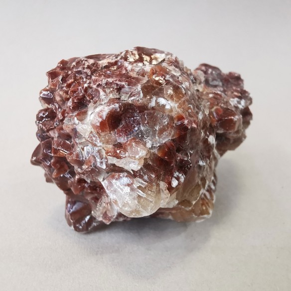 Red calcite mineral for collection – Mexico at Cristalljoia
