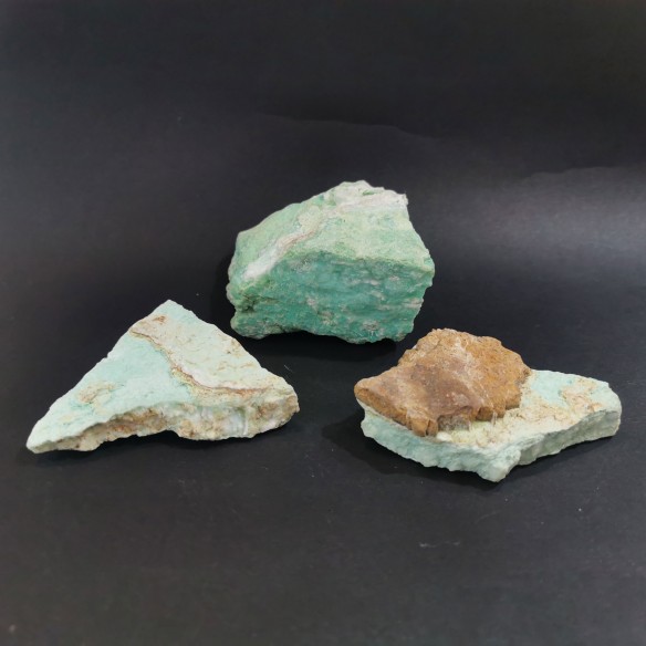 Crisoprasa Mineral para Colección - Brasil en Cristalljoia