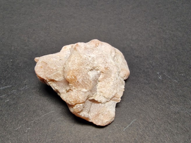 Pink steatite (soapstone) mineral for collection – Brazil