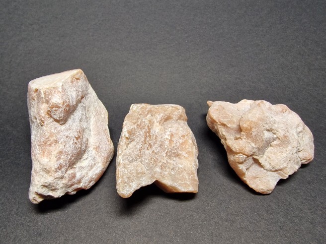 Pink steatite (soapstone) mineral for collection – Brazil
