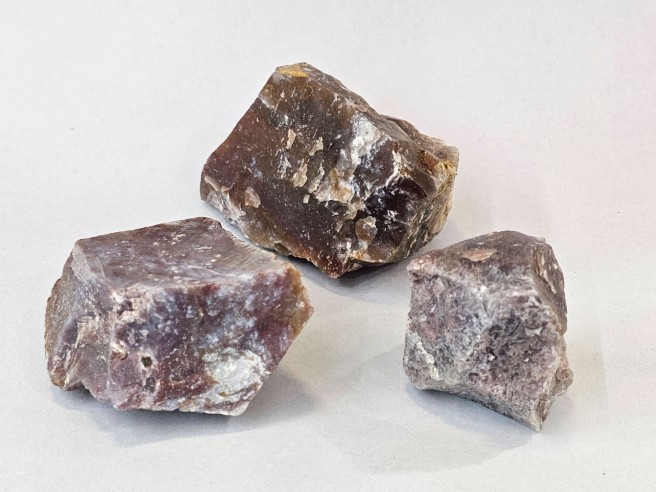 Lilac jasper mineral for collection – Brazil at Cristalljoia