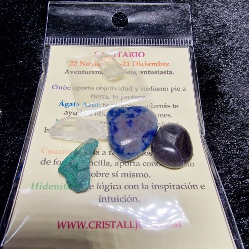 minerales sagitario