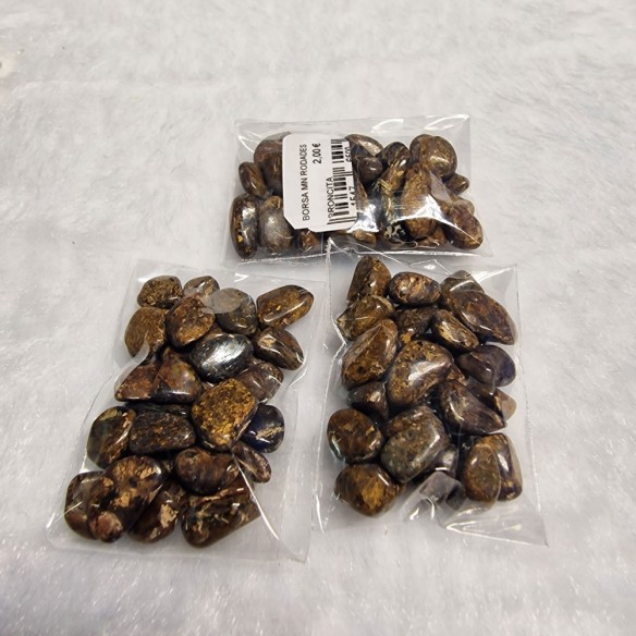 Bolsita mineral rodado mini de broncita