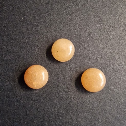 Cabochão 8mm de cornalina