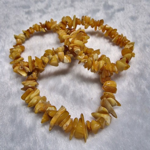 Pulseira chip de âmbar