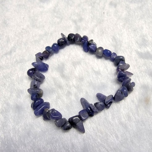 Pulseira chip de tanzanita